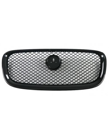 Glossy Black Grille Mask for Jaguar Xf 2011 Onwards