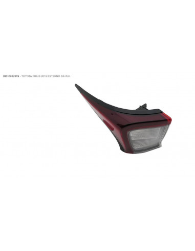 External Left Rear Light for Toyota Prius 2019 Onwards