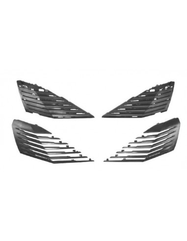 Front Bumper Upper Grille Kit For Peugeot 3008 2020- 5008 2020-