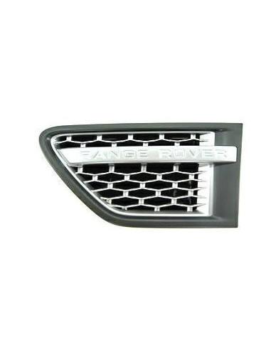 Front Left Fender Grille Grey-Silver For Range Rover Sport 2010-