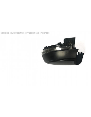 Luz Retrovisor Derecha LED Luz De Cortesía Pred Para Vw T-Roc 2018 En Adelante