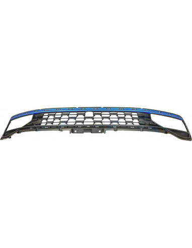 Kühlergrill mit blauen Zierleisten für Lynk & Co ab 01 2021