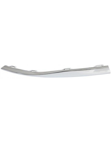 Chrome front bumper grille molding central  for vw golf 8 2020 onwards