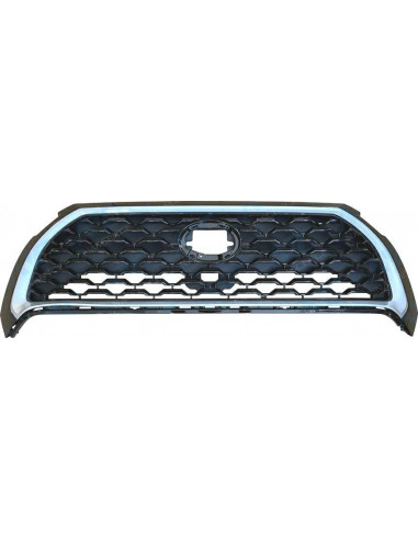 Grille Frame Silver Camera Hole For Toyota Corolla Cross 2022-