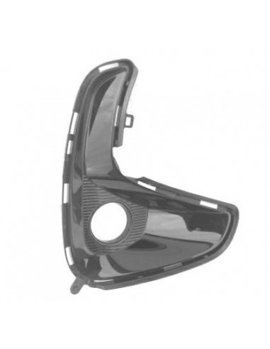 Gloss Black Right Front Bumper Grille With Holes For Toyota Yaris 2020-