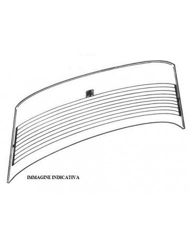 Rear window glass PRIVACY for vw TIGUAN 2024 onwards