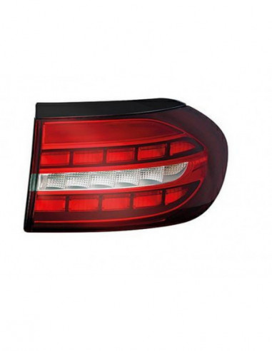 Geräuchertes LED-Außenrücklicht links für E-Klasse S212 2013- SW