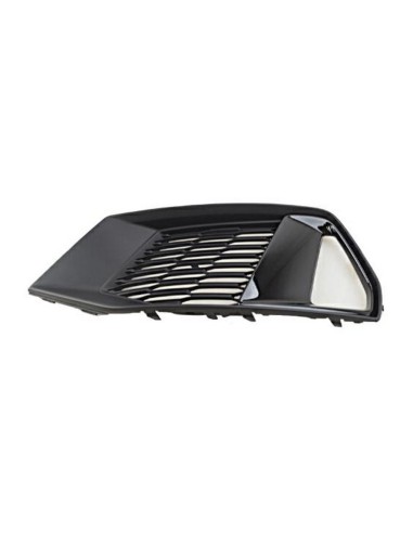 Gloss Black Front Left Bumper Grille For Audi...