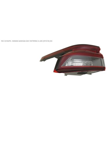Rücklicht rechts extern Voll-LED für Nissan Qashqai ab 2021