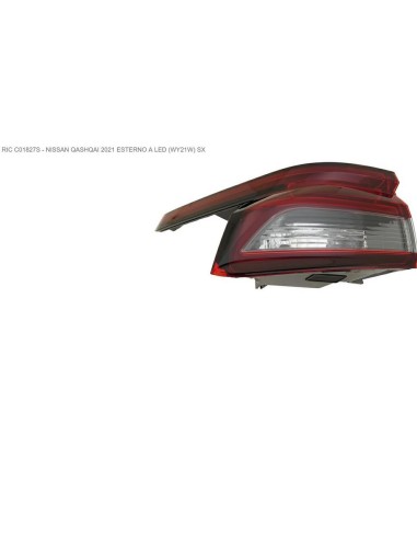 Linkes externes Voll-LED-Rücklicht für Nissan Qashqai ab 2021