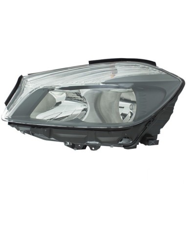 Headlight right front headlight for Mercedes class a W176 2012 onwards H7 hella Lighting