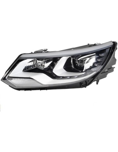 Faro proiettore anteriore destro per volkswagen tiguan 2011 al 2015 bixenon afs hella Illuminazione