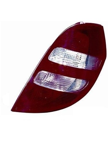 Right taillamp for Mercedes class a W169 2004 to 2007 white and red Aftermarket Lighting