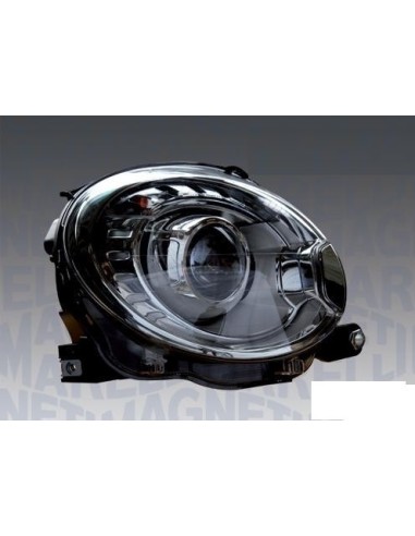 Projecteur phare frontale droite pour fiat 500 2007 en puis bixenon marelli Phares et Feux