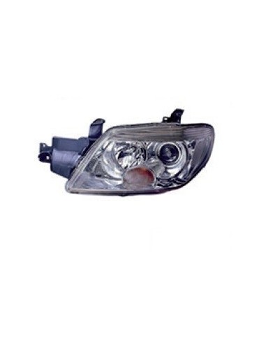 Headlight right front MITSUBISHI OUTLANDER 2003 to 2006 chrome Aftermarket Lighting