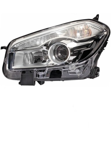 Headlight right front for nissan Qashqai 2010 onwards Aftermarket Lighting