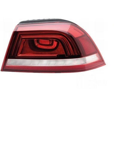 Fanale faro trasero derecha vw eos 2010 en más exterior led oscuro hella Faros y luz