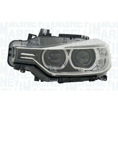 Faro luz proyector delantero derecha bmw serie 3 F30 F31 de 2011 en más bixenon marelli Faros y luz