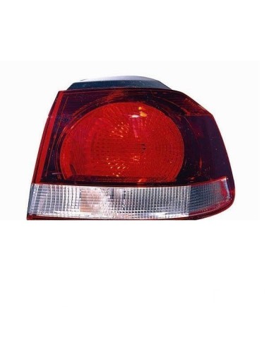 Lamp RH rear light for VW Golf 6 2008 to 2012 external fume mod. Hella Aftermarket Lighting