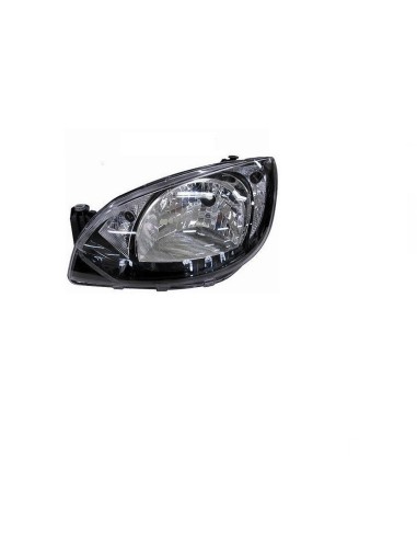 Faro proiettore anteriore destro per skoda citigo 2012 in poi nero Aftermarket Illuminazione