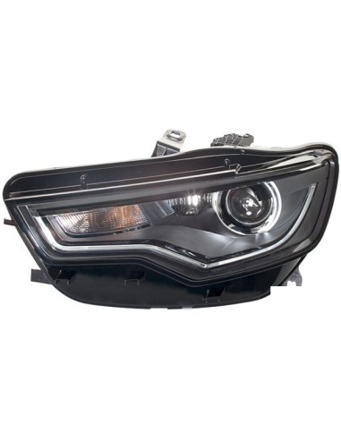Headlight right front headlight for AUDI A6 2011 to 2014 AFS xenon black hella Lighting