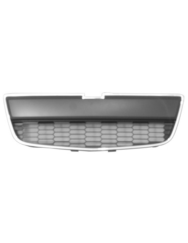 Lower grille bumper for Chevrolet Aveo 2011 onwards black and chrome plated Aftermarket Bumpers and accessories